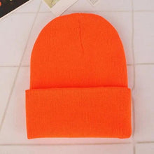 Load image into Gallery viewer, Winter Beanie Hats For Men And Women One Size Beanies Knitted Solid Cool Hat Girls Autumn Female Beanie Warm Comfortable Soft Casual Cap For Cold Weather