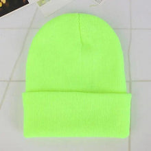 Load image into Gallery viewer, Winter Beanie Hats For Men And Women One Size Beanies Knitted Solid Cool Hat Girls Autumn Female Beanie Warm Comfortable Soft Casual Cap For Cold Weather