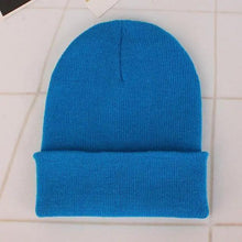 Load image into Gallery viewer, Winter Beanie Hats For Men And Women One Size Beanies Knitted Solid Cool Hat Girls Autumn Female Beanie Warm Comfortable Soft Casual Cap For Cold Weather