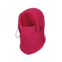 Load image into Gallery viewer, Winter Cycling Cap Fleece Thermal Keep Warm Windproof Cycling Face Mask Balaclava Skiing Fishing Hiking Skating Hat Headwear Fashion Balaclava Shawl Women Winter Hat Soft Knitted Hooded Neck Collar Cap Beanie Hat Warm Scarf Unisex Bonnet Hooded Scarf Hat
