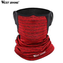 Load image into Gallery viewer, Winter Cycling Headband Bicycle Bandana Sports Fishing Cover Magic Scarf Ride Running Scarf Anti-UV Headwear for Men Sun Protect Cycling Face Neck Mask Headwear Scarf Bandana Hood Half Breathable Dustproof Hang-Ear Cap Bike Headbands Face Cover