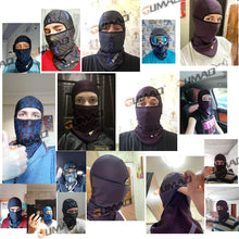 Load image into Gallery viewer, Winter Face Mask Fleece Bandana Sports Skiing Scarf Warmer Neck Gaiter Cover Bike Hiking Cycling Hunting Snowboard Summer Men Women Camouflage Balaclava Face Scarf Mask Sunscreen Dustproof Army Cycling Hunting Fishing Tactical Airsoft Hat Men Women