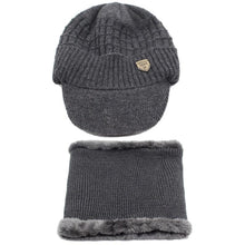 Load image into Gallery viewer, Winter Hat Skellies Beanies Hats Winter Beanies For Men Women Wool Scarf Caps Balaclava Mask Gorgas Bonnet Knitted Hat Set Outdoor Sport Warm Beanies Hat For Men Knitted Hats Bandana Hiking Camping Kid Neck Warmer Cap