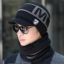 Load image into Gallery viewer, Winter Hat Skellies Beanies Hats Winter Beanies For Men Women Wool Scarf Caps Balaclava Mask Gorgas Bonnet Knitted Hat Sport Warm Beanies Hat For Men Knitted Hats Bandana Hiking Camping Kid Neck Warmer Cap