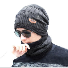 Load image into Gallery viewer, Winter Hat Skellies Beanies Hats Winter Beanies For Men Women Wool Scarf Caps Balaclava Mask Gorgas Bonnet Knitted Hat Sport Warm Beanies Hat For Men Knitted Hats Bandana Hiking Camping Kid Neck Warmer Cap
