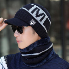 Load image into Gallery viewer, Winter Hat Skellies Beanies Hats Winter Beanies For Men Women Wool Scarf Caps Balaclava Mask Gorgas Bonnet Knitted Hat Sport Warm Beanies Hat For Men Knitted Hats Bandana Hiking Camping Kid Neck Warmer Cap