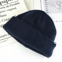 Load image into Gallery viewer, Winter Hat Women Knitted Fashion Warm Thick Hat Autumn Hip Hop Hole Beanies Unisex Basic Cap For Both Men Women Knitted Beanies Fashion Warm Hat