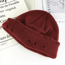Load image into Gallery viewer, Winter Hat Women Knitted Fashion Warm Thick Hat Autumn Hip Hop Hole Beanies Unisex Basic Cap For Both Men Women Knitted Beanies Fashion Warm Hat