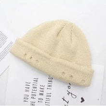 Load image into Gallery viewer, Winter Hat Women Knitted Fashion Warm Thick Hat Autumn Hip Hop Hole Beanies Unisex Basic Cap For Both Men Women Knitted Beanies Fashion Warm Hat