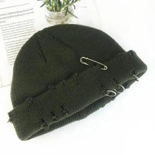 Load image into Gallery viewer, Winter Hat Women Knitted Fashion Warm Thick Hat Autumn Hip Hop Hole Beanies Unisex Basic Cap For Both Men Women Knitted Beanies Fashion Warm Hat