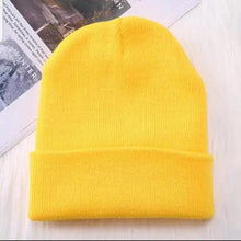 Load image into Gallery viewer, Winter Hats For Men Woman New Beanies Knitted Solid Cute Hat Girls Autumn Female Beanie Caps Warmer Stylish Ladies Casual Cap Outdoor Winter Adult Neutral Warm Hats Candy Color Knitted Woolen Hat for Women Men
