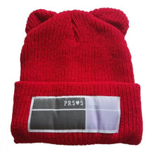 Load image into Gallery viewer, Winter Hats for Woman New Beanies Knitted Hat Cute Ear Girls Autumn Female Beanie Caps Warmer Bonnet Casual Cap Winter Beanie Hats for Women Girls Cable Knit Soft Cute Beanie with Double Pompom Ears Detachable Pompom Fur Hat Girls