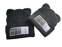 Load image into Gallery viewer, Winter Hats for Woman New Beanies Knitted Hat Cute Ear Girls Autumn Female Beanie Caps Warmer Bonnet Casual Cap Winter Beanie Hats for Women Girls Cable Knit Soft Cute Beanie with Double Pompom Ears Detachable Pompom Fur Hat Girls