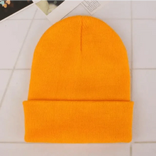 Load image into Gallery viewer, Winter Hats for Women Men New Beanies Knitted Solid Cool Hat Girls Autumn Female Beanie Warm Casual Cap For Winter Comfortable Soft Daily Slouchy Beanies Stylish Cool Hats For Girls And Boys