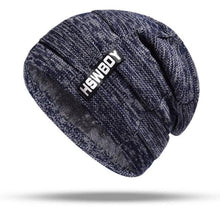 Load image into Gallery viewer, Winter Hats Skellies Beanies Hat Winter Beanies For Men Women Wool Necks Caps Balaclava Mask Gorgas Bonnet Wool Knitted Hat Scarf Hat Set Outdoor Sport Warm Beanies Hat For Men Knitted Hats Bandana Hiking Camping Kid Neck Warmer Cap