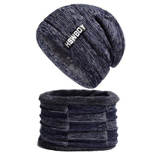 Load image into Gallery viewer, Winter Hats Skellies Beanies Hat Winter Beanies For Men Women Wool Necks Caps Balaclava Mask Gorgas Bonnet Wool Knitted Hat Scarf Hat Set Outdoor Sport Warm Beanies Hat For Men Knitted Hats Bandana Hiking Camping Kid Neck Warmer Cap