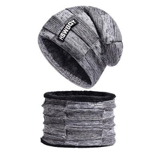 Load image into Gallery viewer, Winter Hats Skellies Beanies Hat Winter Beanies For Men Women Wool Necks Caps Balaclava Mask Gorgas Bonnet Wool Knitted Hat Scarf Hat Set Outdoor Sport Warm Beanies Hat For Men Knitted Hats Bandana Hiking Camping Kid Neck Warmer Cap