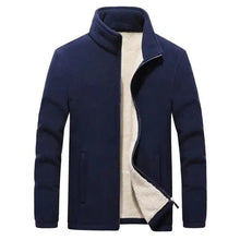 Load image into Gallery viewer, Winter Mens Jackets Thick Fleece Jackets Men Jackets Solid Casual Male Coats Clothing Men's Thickened Fleece Jackets New Trendy Up Unique Design Simple Jacket For Men Stylish Men's Fashion Clothing