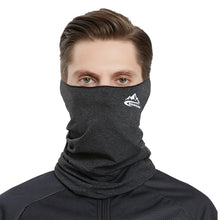 Load image into Gallery viewer, Winter Outdoor Neck Warmer Cycling Scarf Running Sports Headwear Face Scarf Bicycle Bandana Men Simple Fashion Motorcycle Windproof Sun Protect Cycling Face Neck Mask Headwear Scarf Bandana Hood Half Breathable Dustproof Hang-Ear Cap Bike Headbands