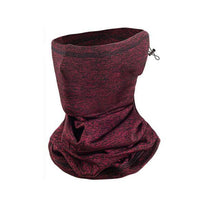 Load image into Gallery viewer, Winter Outdoor Neck Warmer Cycling Scarf Running Sports Headwear Face Scarf Bicycle Bandana Men Simple Fashion Motorcycle Windproof Sun Protect Cycling Face Neck Mask Headwear Scarf Bandana Hood Half Breathable Dustproof Hang-Ear Cap Bike Headbands