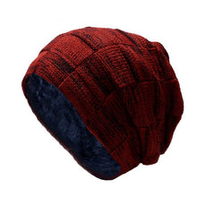 Load image into Gallery viewer, Winter Scarf Hat Set Outdoor Sport Warm Beanies Hat For Men Knitted Hats Bandana Hiking Camping Kid Neck Warmer Cap Neck Gaiter Winter Knitted Beanie Scarf Men Hat Neck Warmer Gaiter Face Cover Winter Beanie Hat Scarf Set Fleece Lined Skull Cap Winter Hat