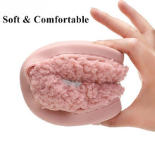 Load image into Gallery viewer, Winter Short Plush Cotton Home Slippers Women Indoor Floor Footwear Fashion Men Household Warm Slides Flat Couple House Slippers With Memory Foam Snd Comfortable Warm Shoes