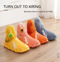 Load image into Gallery viewer, Winter Slippers Warm Men Shoes Waterproof Women Couples Non-Slip Plush Cotton Indoor Outdoor Cozy Home Autumn Thick Slippers Cozy Slip-On Memory Foam Fur House Slippers Warm Fleece Lining Indoor Outdoor Garden Bedroom Plush Shoes