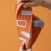 Load image into Gallery viewer, Winter Warm Home Slippers Women Cat Non-Slip Home Shoes Indoor Floor Bedroom Couple Plush House Slippers Comfort Plush Cute House Lucky Cat Warm Indoor Home Shoes
