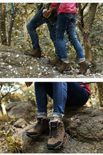 Load image into Gallery viewer, Winter Warm Sports Boots Men's Outdoor Non-Slip Hiking Shoes Men's Women's Sports Boots Hunting Outdoor Walking Lace Up Anti-Slip Ankle Booties Casual Strong Design