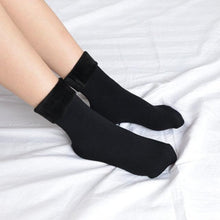 Load image into Gallery viewer, Winter Warm Thicken Thermal Socks Wool Cashmere Snow Black Skin Seamless Sock Velvet Soft Boots Floor Sleeping Socks
