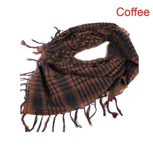 Load image into Gallery viewer, Winter Warm Unisex Fashion Lightweight Military Men Scarves Arab Tactical Desert Army Keffiyeh Scarf Military Scarves Shemagh Palestine Islamic Multifunction Tactical cotton head Scarf square Arabic Keffiyeh Wrap Bandana Women Men