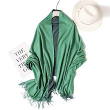 Load image into Gallery viewer, Winter Women Scarf Fashion Solid Soft Scarves For Lady Shawls Wrap Casual Wear Travel Friendly For Winter Fall Winter Classic Warm Soft Chunky Warm Scarves Wrap Scarf