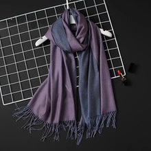Load image into Gallery viewer, Winter Women Scarf Fashion Solid Soft Scarves For Lady Shawls Wrap Casual Wear Travel Friendly For Winter Fall Winter Classic Warm Soft Chunky Warm Scarves Wrap Scarf