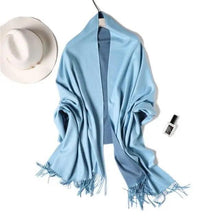 Load image into Gallery viewer, Winter Women Scarf Fashion Solid Soft Scarves For Lady Shawls Wrap Casual Wear Travel Friendly For Winter Fall Winter Classic Warm Soft Chunky Warm Scarves Wrap Scarf