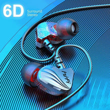 Load image into Gallery viewer, Wired Earphones In-Ear For Computer PC 3.5mm Earbuds Stereo Headset Gamer Handsfree With Mic Wired Earbuds Noise Isolating in-Ear Headphones Earphones with Mic Volume Control 3.5mm Plug for Sports Workout Compatible
