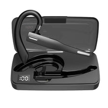 Load image into Gallery viewer, Wireless Bluetooth Business Earphone Noise Isolating Earbuds Wireless Headphones With Chraging Case LED Display Built-in Microphones For Clear Calls Single Over Ear Handsfree Earbud For Driving Charging Case Headphone Microphone Office Headset For Work