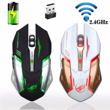 Load image into Gallery viewer, Wireless Gaming Mouse Backlight USB Optical Gamer Computer Mice Laptop Wireless DPI Mice