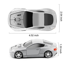 Load image into Gallery viewer, Wireless Mouse Blue Car Shaped Design 1600DPI Mouse USB Optical Ergonomic 3D Sports Car Mice For Laptop