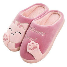 Load image into Gallery viewer, Woman Bedroom Winter Slippers Warm Home Slippers Women Shoes Indoor House Slippers Comfy House Shoes Slip On Memory Foam Bedroom Slippers Indoor Home Shoes