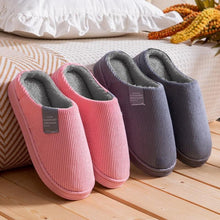 Load image into Gallery viewer, Woman Bedroom Winter Slippers Warm Home Slippers Women Shoes Indoor House Slippers Comfy House Shoes Slip On Memory Foam Bedroom Slippers Indoor Home Shoes