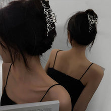 Load image into Gallery viewer, Woman Novelty Minimalist Dainty Design Irregular Hairpins Punk Style Metal Silver Hair Claws Barrettes Women Hair Accessories Hair Clips Hairgrip