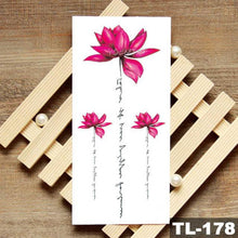 Load image into Gallery viewer, Womans Rose Flower Waterproof Temporary Tattoo Sticker For Arm Body Gorgeous Girls Tattoos