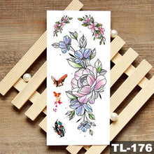 Load image into Gallery viewer, Womans Rose Flower Waterproof Temporary Tattoo Sticker For Arm Body Gorgeous Girls Tattoos