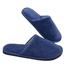 Load image into Gallery viewer, Women Autumn Winter New Warm Slippers Plush Waterproof Warm Slippers Clogs Couples Home Slipper Indoor Floor Shoes Waterproof Slippers Women Men Fur Lined Clogs Winter Garden Shoes