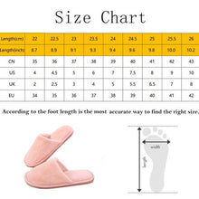 Load image into Gallery viewer, Women Autumn Winter New Warm Slippers Plush Waterproof Warm Slippers Clogs Couples Home Slipper Indoor Floor Shoes Waterproof Slippers Women Men Fur Lined Clogs Winter Garden Shoes