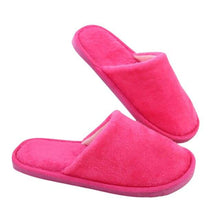 Load image into Gallery viewer, Women Autumn Winter New Warm Slippers Plush Waterproof Warm Slippers Clogs Couples Home Slipper Indoor Floor Shoes Waterproof Slippers Women Men Fur Lined Clogs Winter Garden Shoes