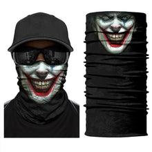 Load image into Gallery viewer, Women Balaclava Neck Gaiter Tubular Buff Bandana Scarf Headgear Bicycle Half Mask Face Cover Venom Headband Summer Men Beanie Hat Windproof Head Scarves Neck Warmer Cycling Camping Hiking Men Women Fashion Magic Scarves Turban Outdoor Headband