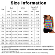 Load image into Gallery viewer, Women Beach Blue Print Backless 2 Piece Swimsuit Fashion Spaghetti Strap Female Bathing Suit Women's V Neck Tankini Set Back Tankini Top With Bikini Bottom Two Piece Bathing Suits Plus Size Swimwear