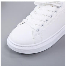 Load image into Gallery viewer, Women Casual New Spring Sneakers Fashion Embroidered White Sneakers Breathable Flower Lace-Up Leather Casual Sports Flat Low Top Sneaker