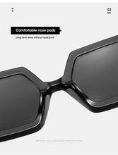 Load image into Gallery viewer, Women Elegant Design Sunglasses Stylish Fashionable Square Shape Sunglasses For Women Latest Unique Chain Style Sun Glasses For Female New Different Shades Large Frame Eyewear